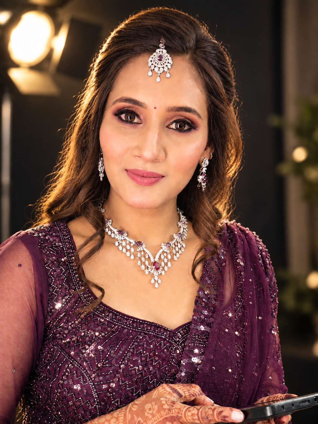 Bride makeup